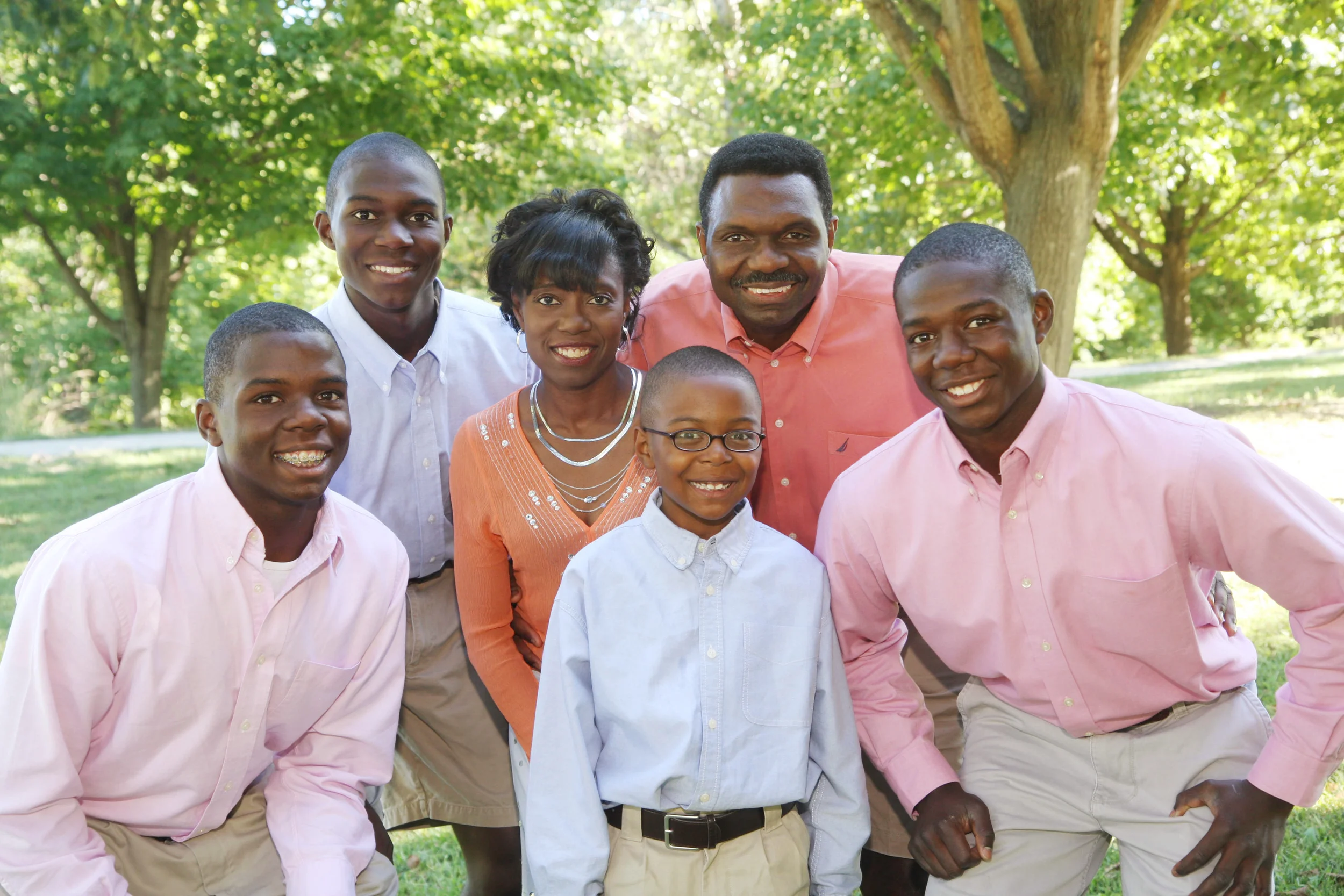 Family Portrait Candid