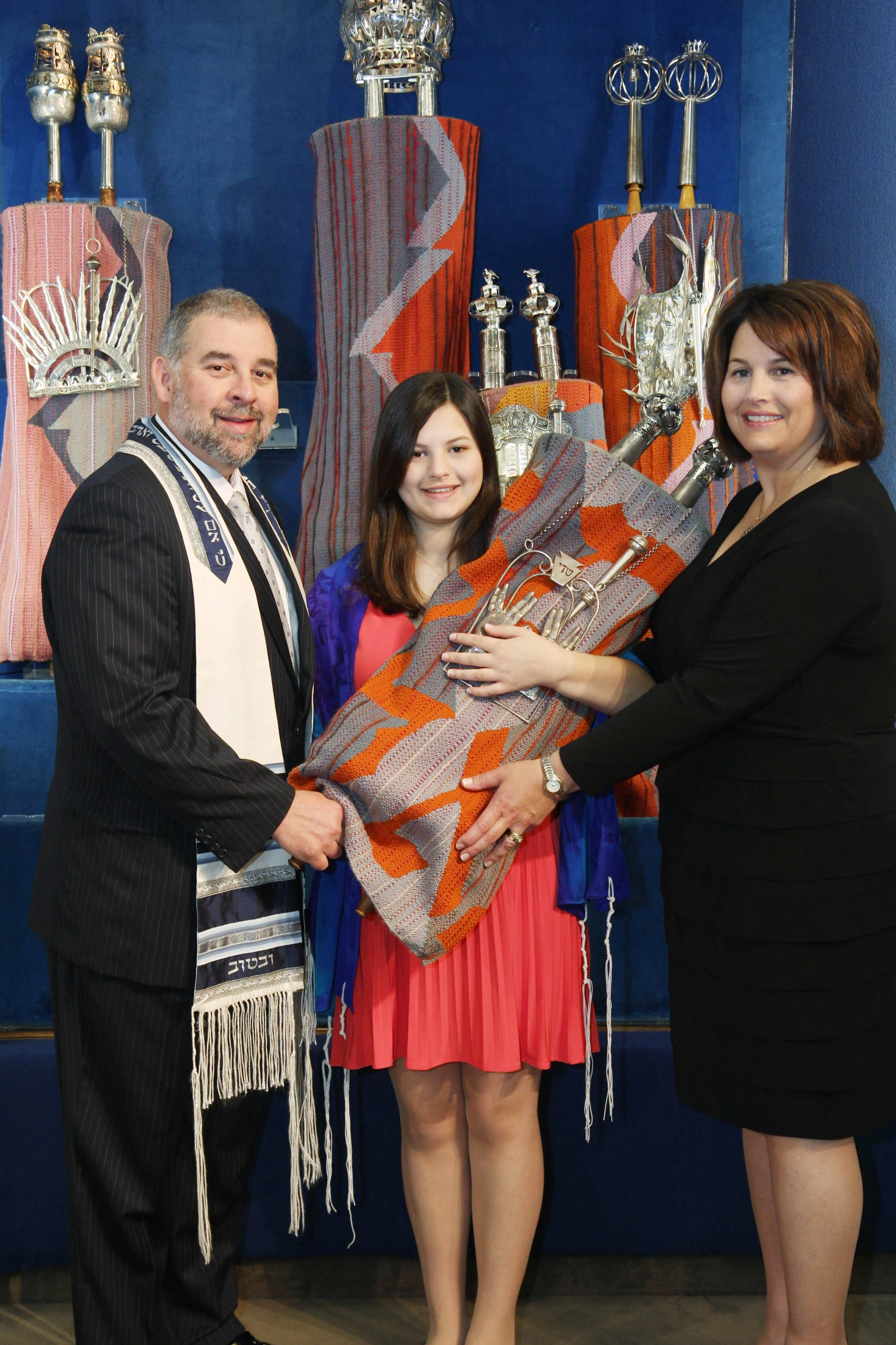 Bat Mitzvah Portrait Family 