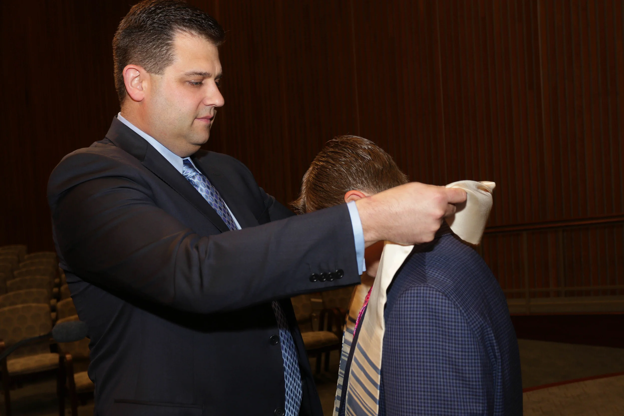 Bar Mitzvah Ceremony Candid