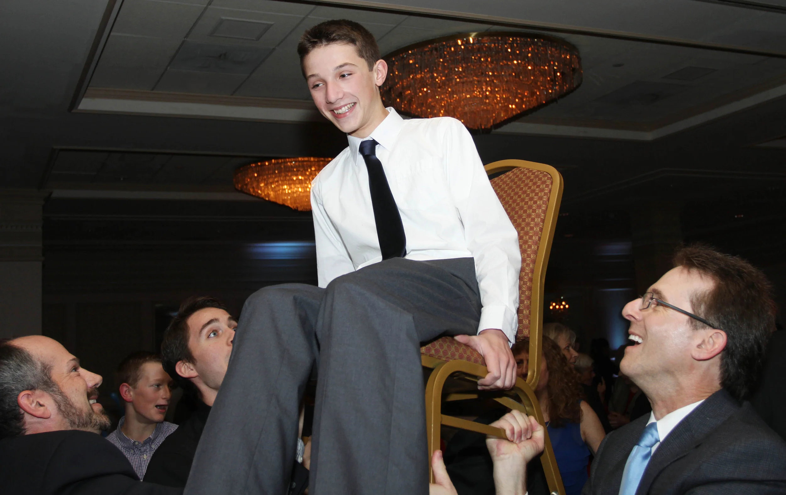 B'Nai Mitzvah Reception Candid