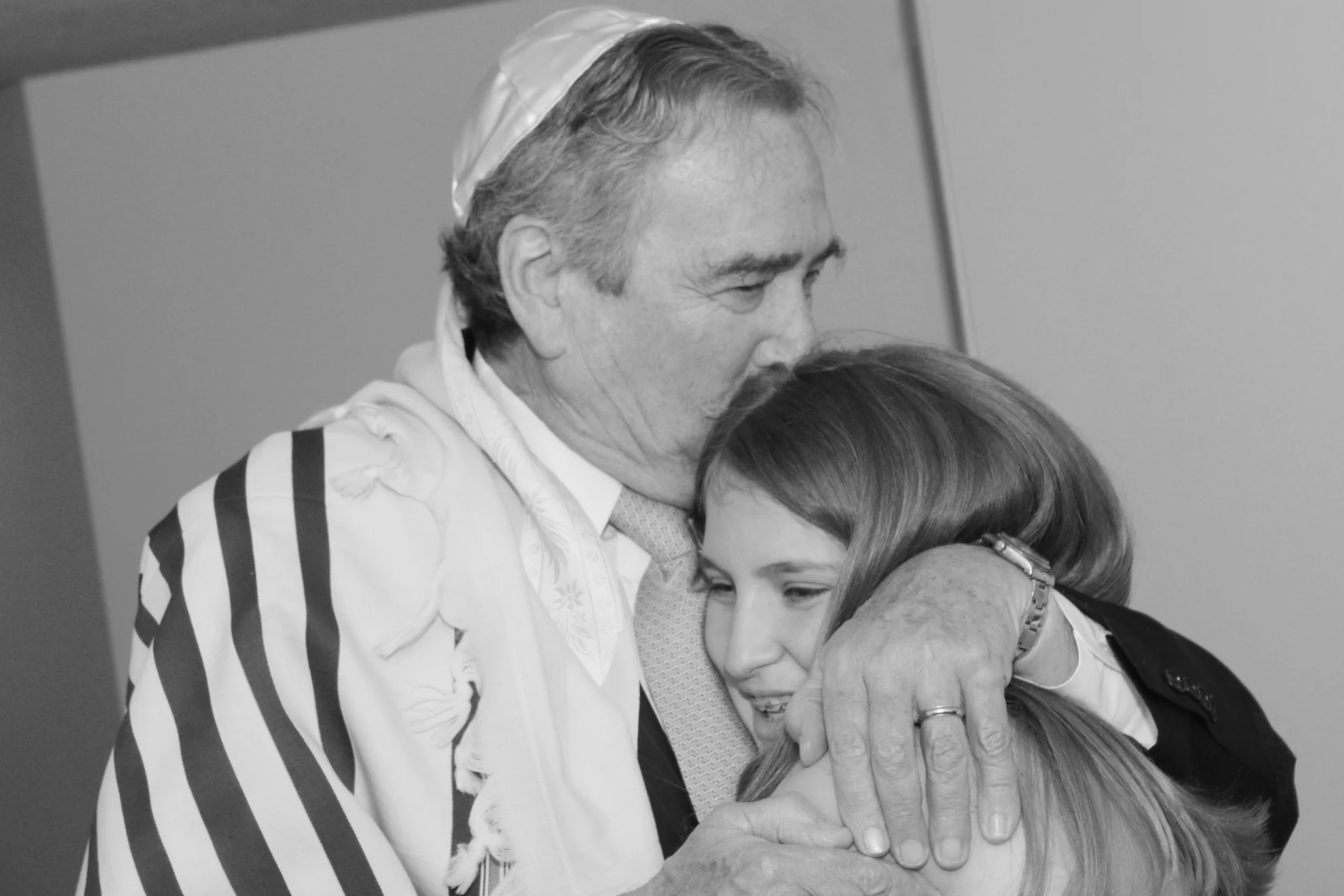 Bat Mitzvah Ceremony Candid
