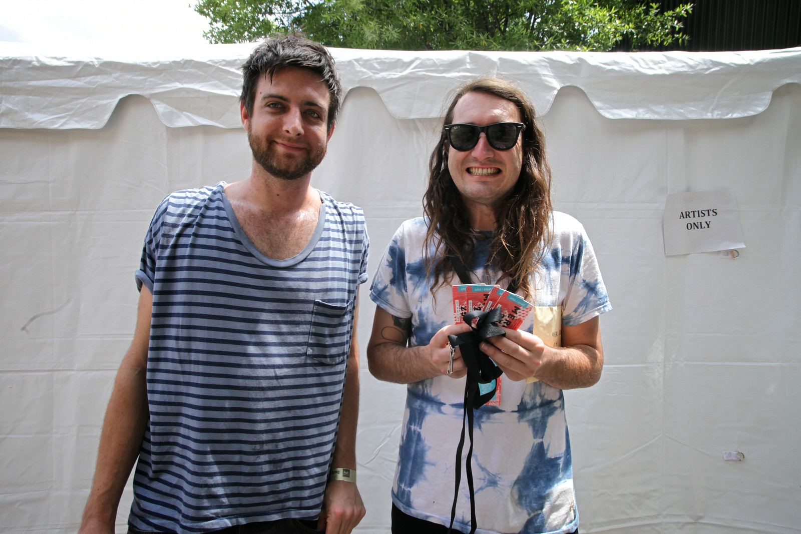 Stuart McLamb with Mikal Cronin