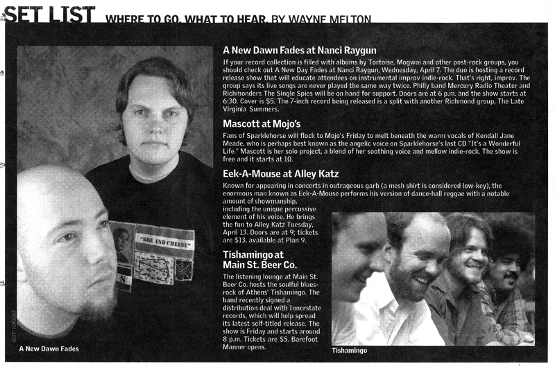  Style Weekly 2004 RVA