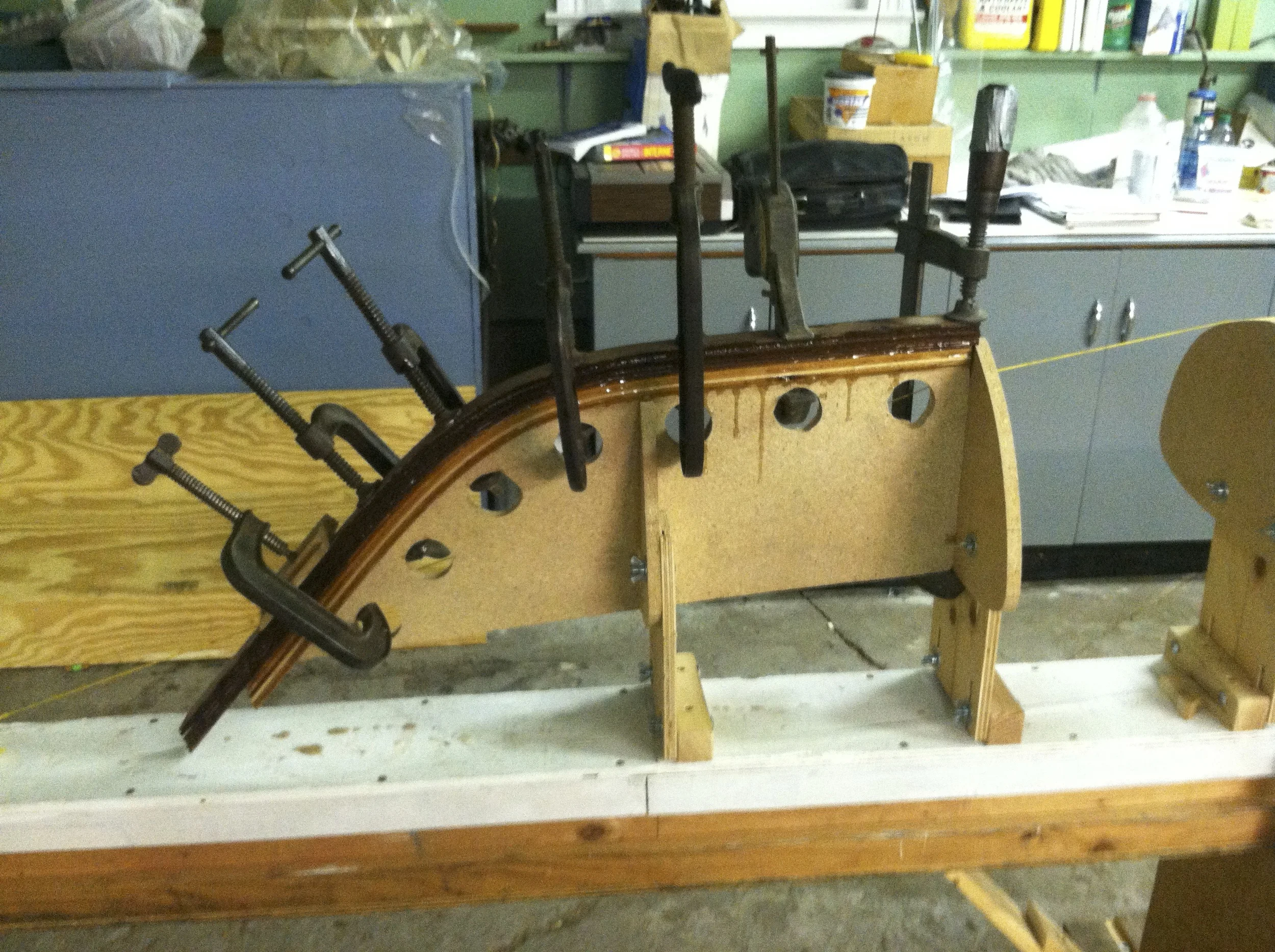 Forming the stern