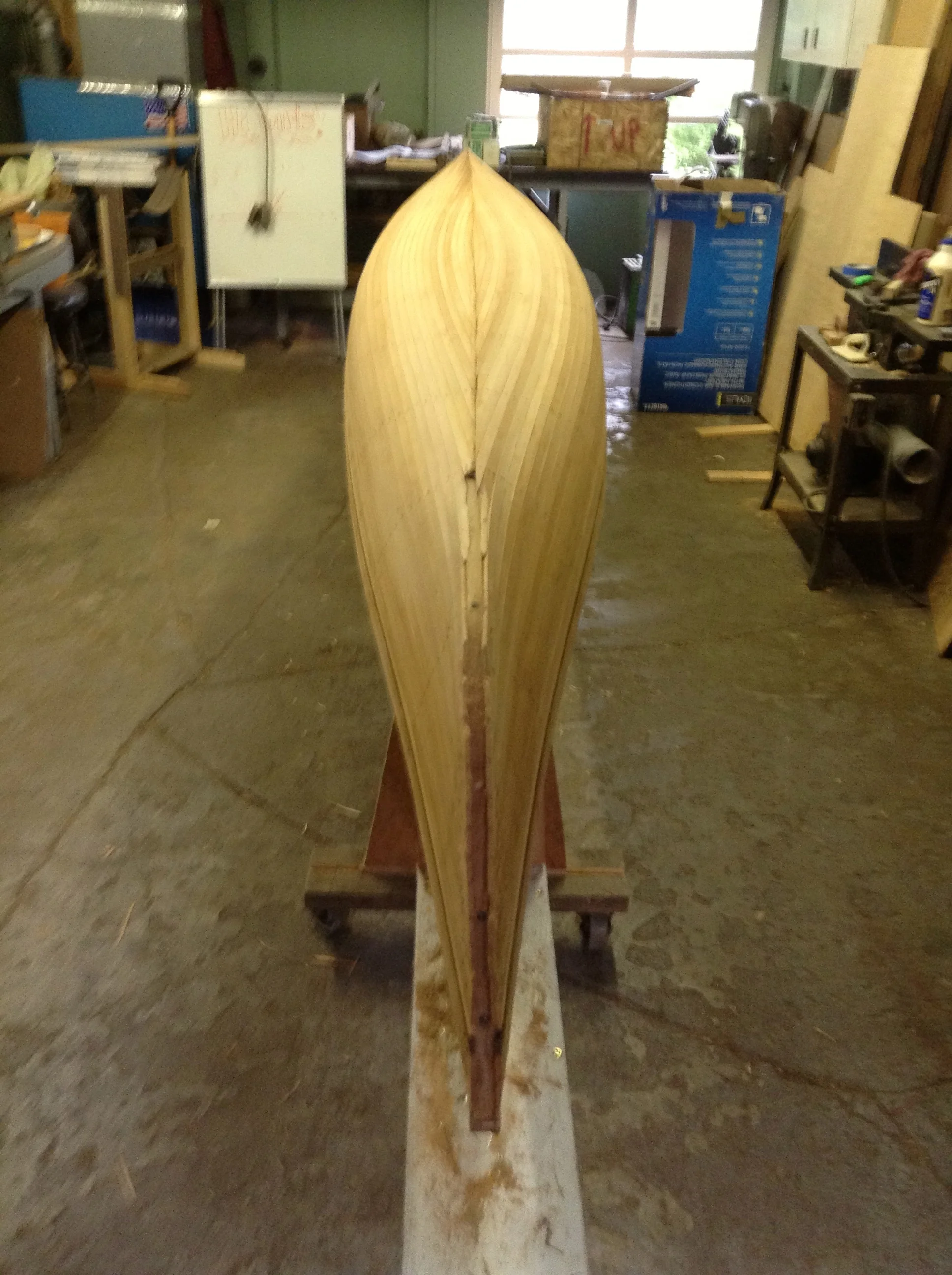 Hull Stripping complete