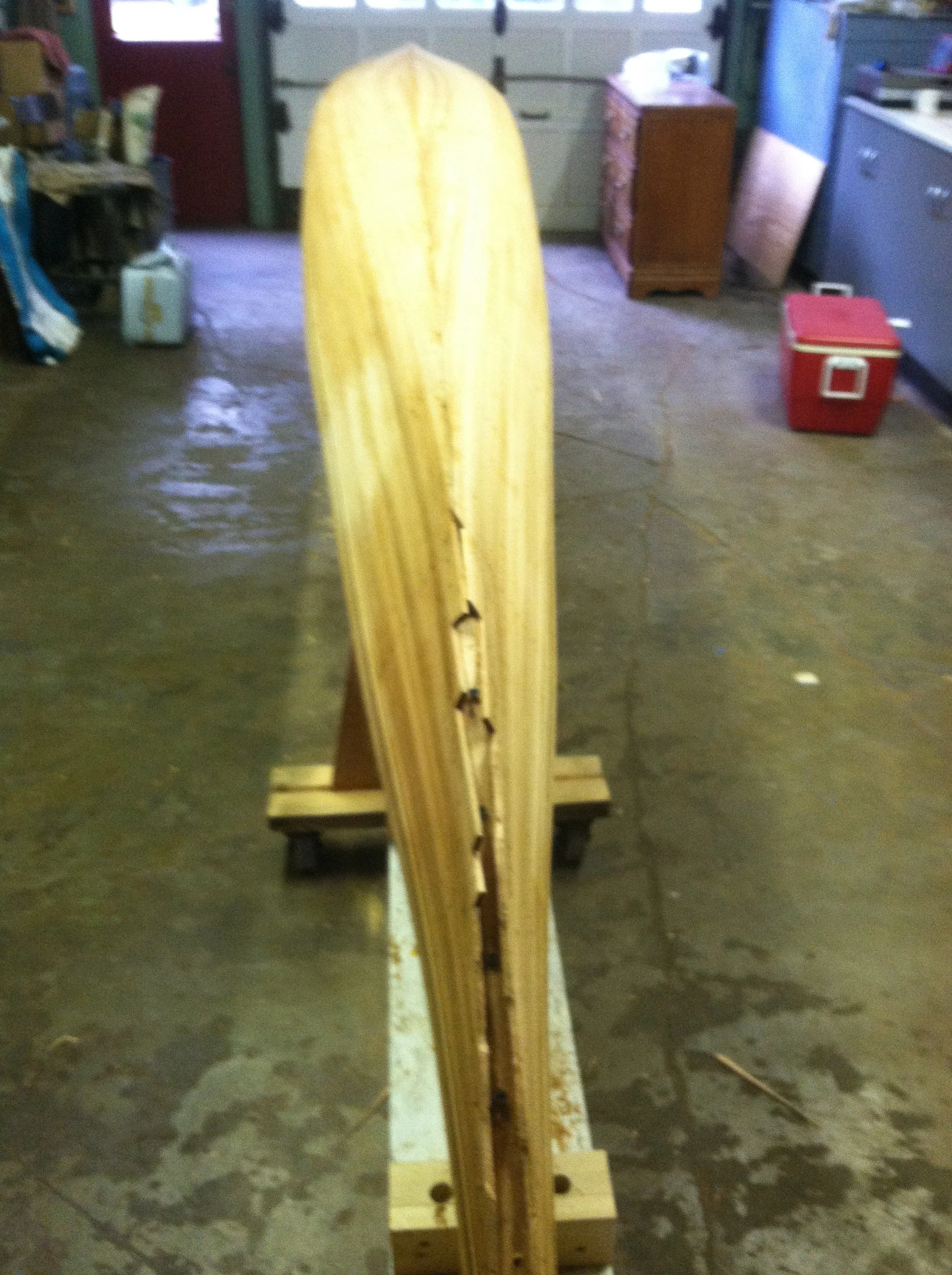 Hull stripping complete