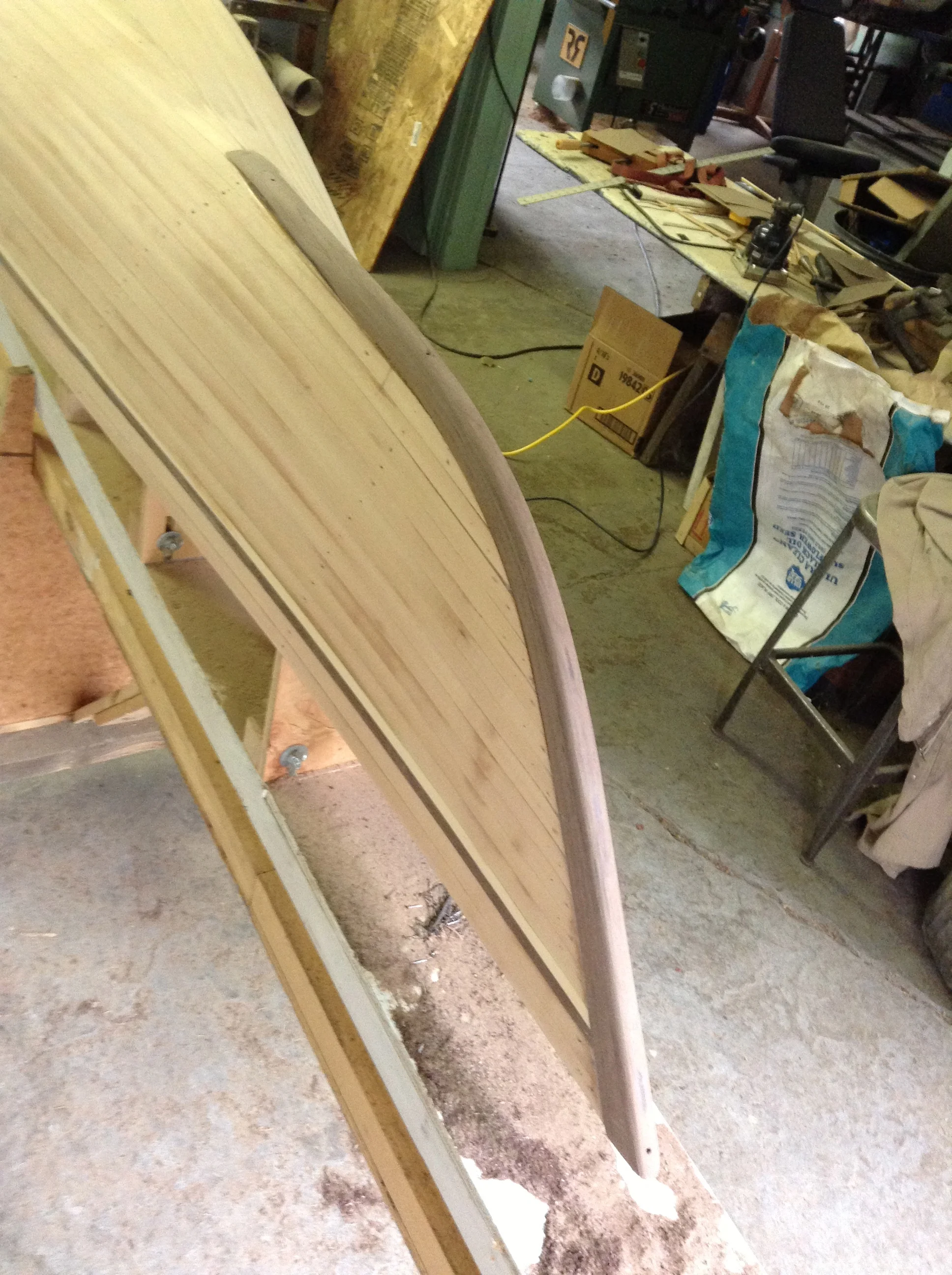 Finishing sanding