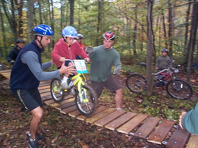 Take a kid mountain biking day