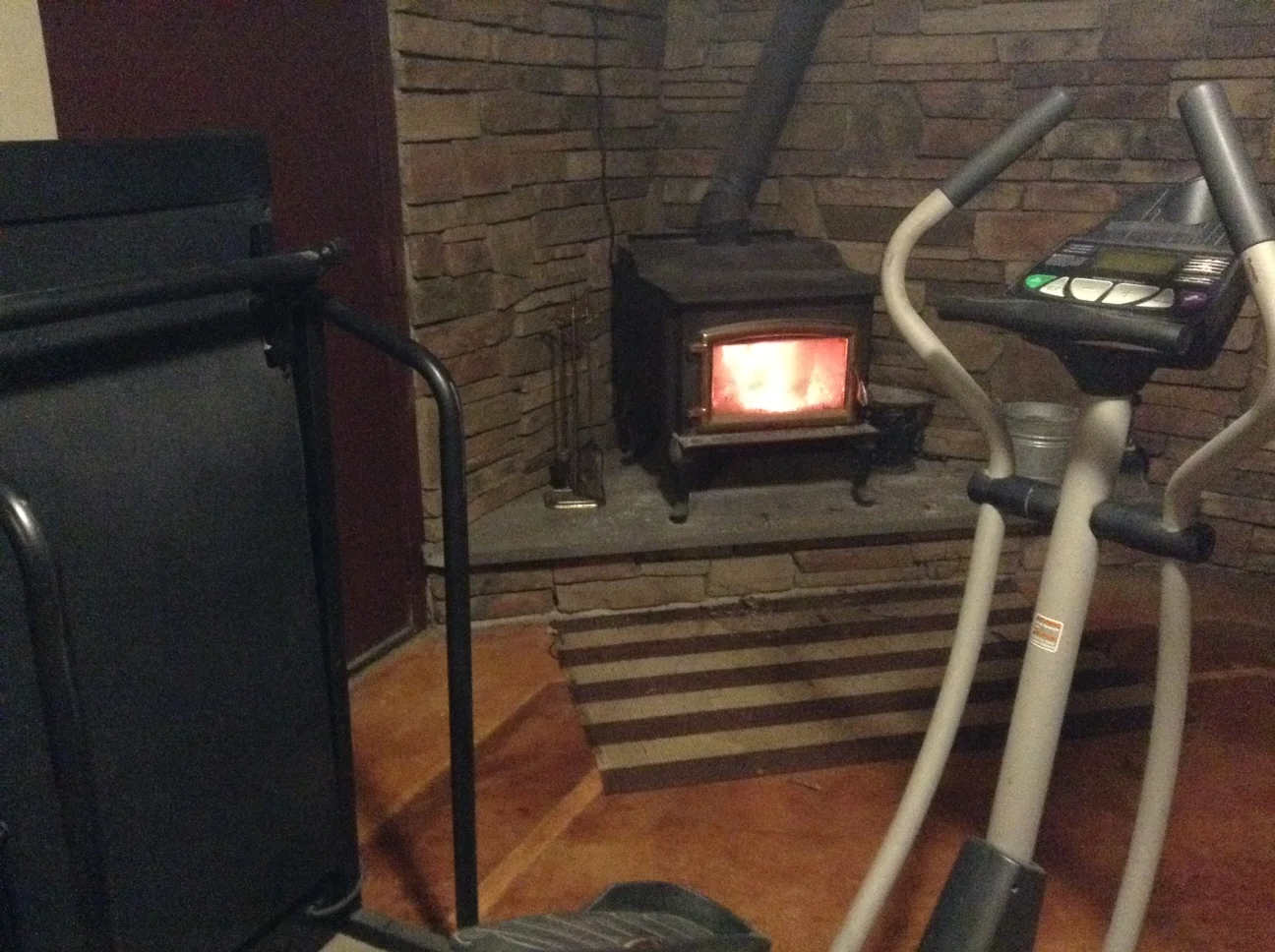 Winter basement work