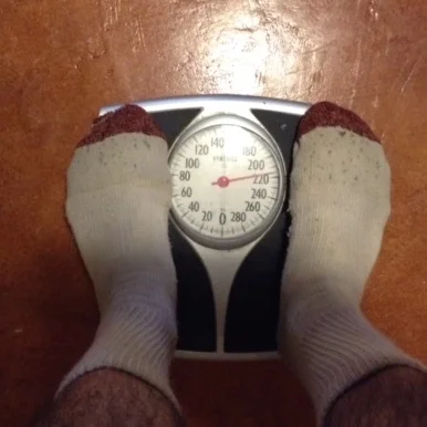 Still 215 lbs.