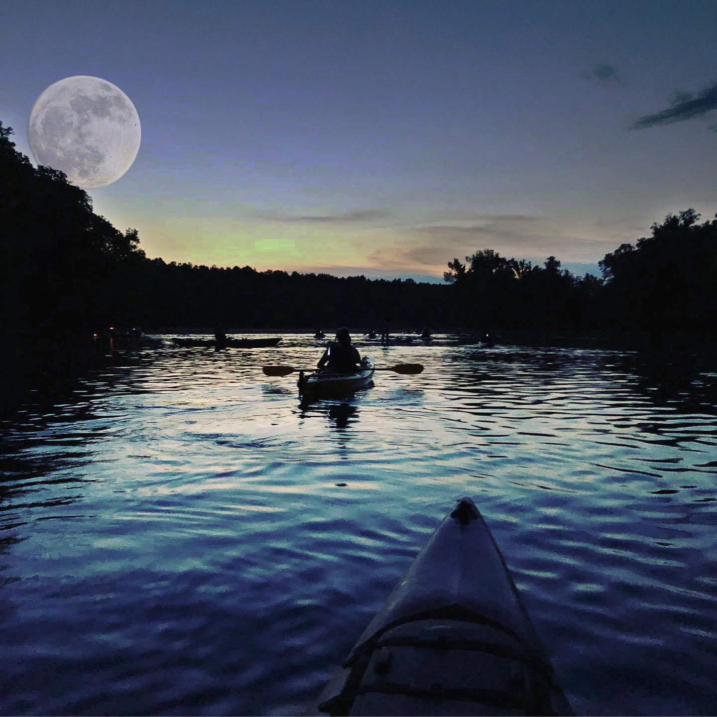 Full Moon Paddle with a Purpose 