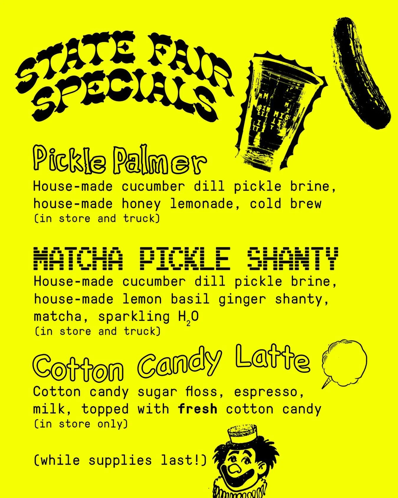see ya soon! 🍭 🥒 ☕️ 🍵