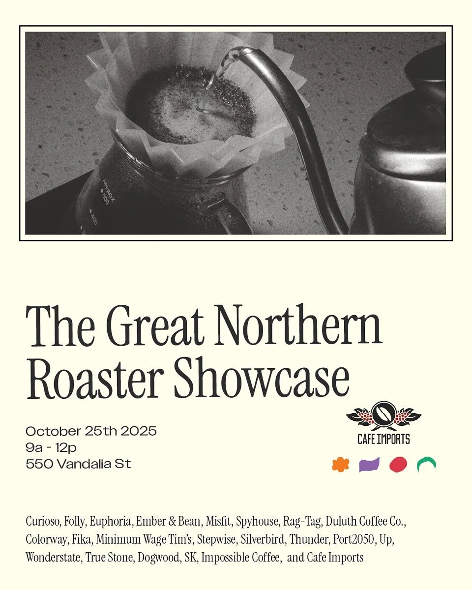 This Saturday we&rsquo;ll be slangin&rsquo; that good juice @s.k.coffee 

Date: October 25th 2025
Time: 9a-12p
Where: 550 Vandalia St

Imagine if Costco was just a wholesaler of the most delicious specialty coffee roasted in the Great Northern area a