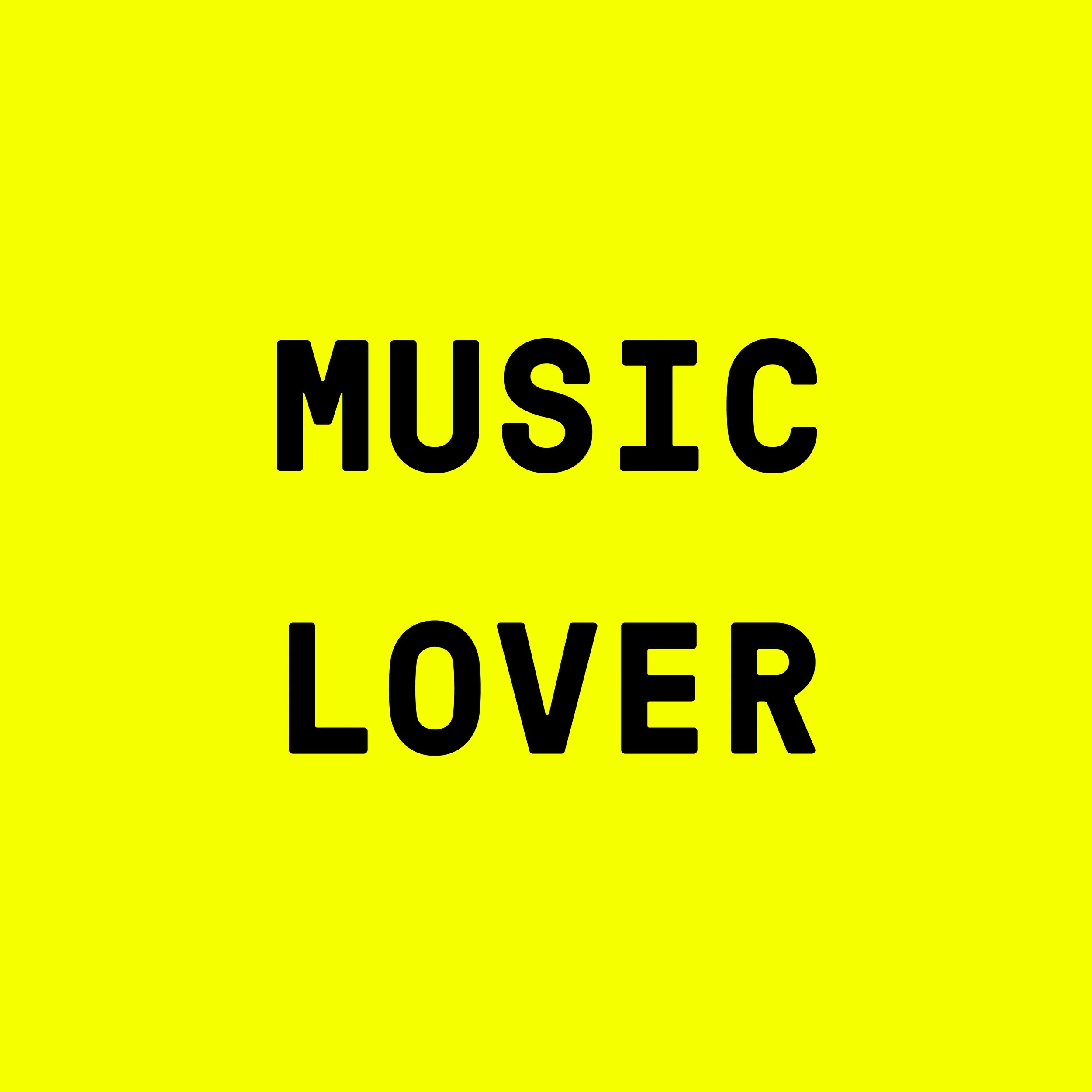Music Lover Subscription (Every Month)