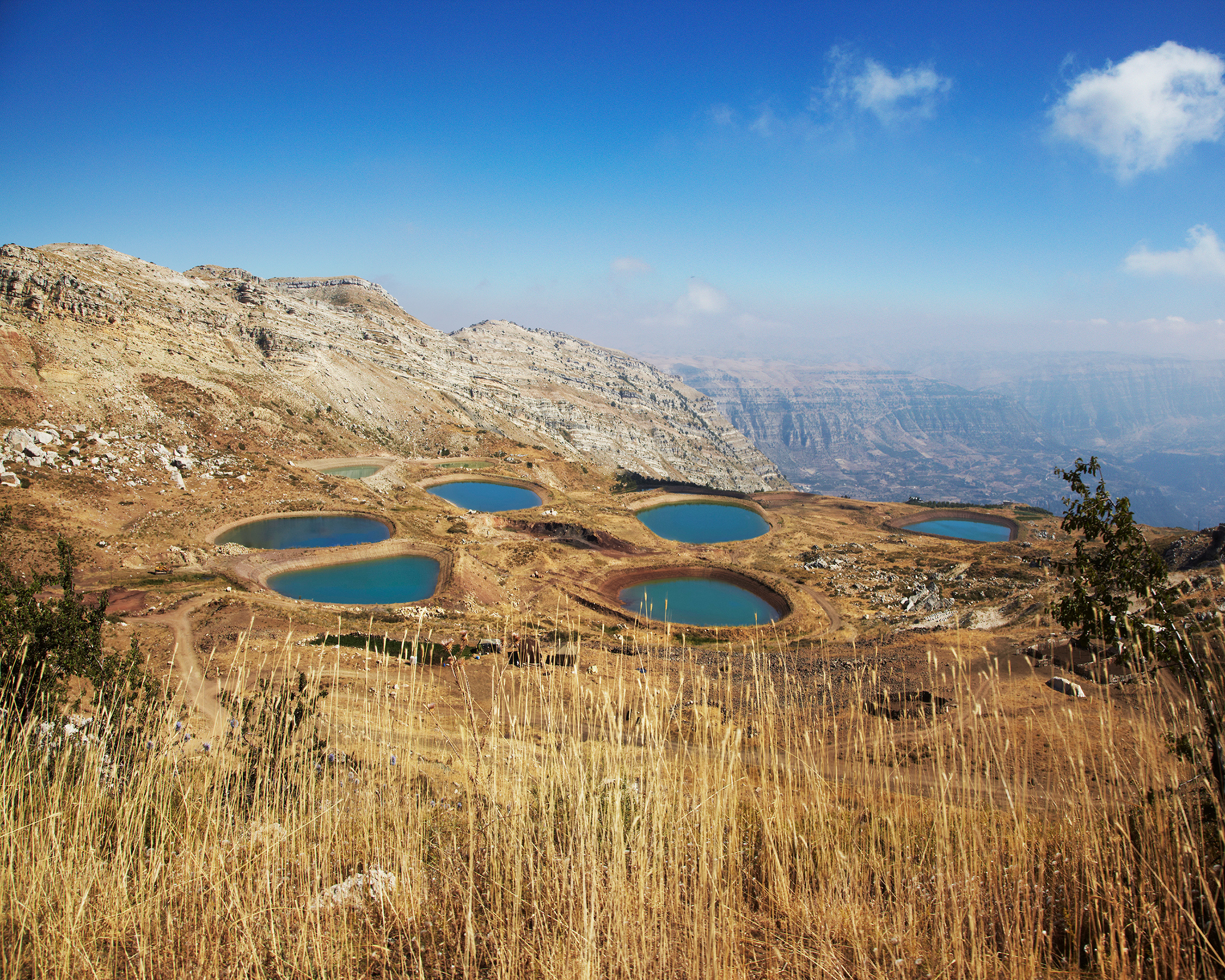 Laqlouq Lakes , 2014, digital c print (photograph taken in Akoura, Lebanon, 2013), 24"x 30" (61 cm x 76.2 cm)