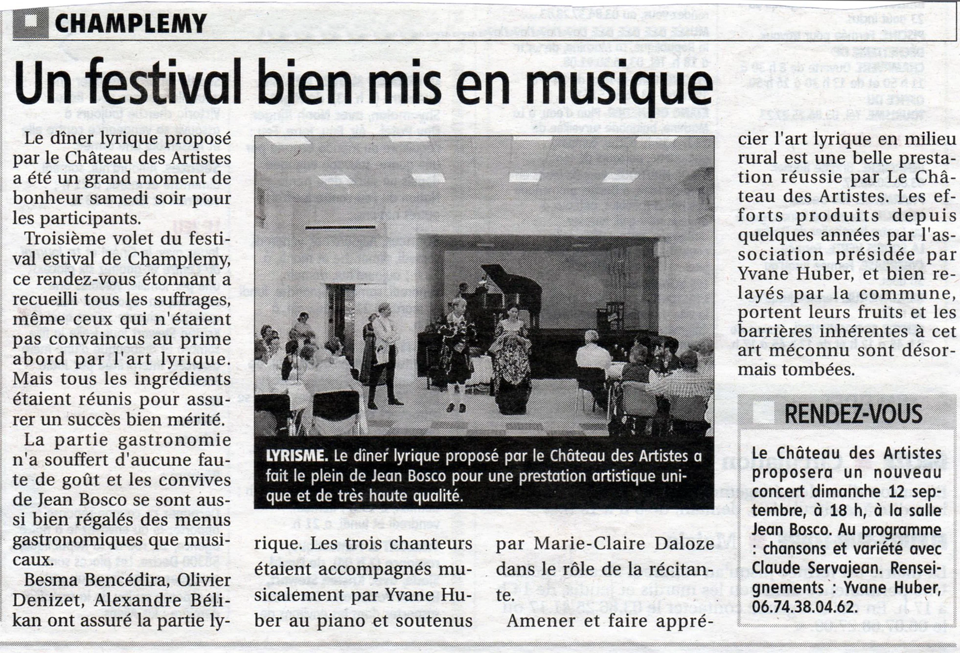 Journal du Centre 2010
