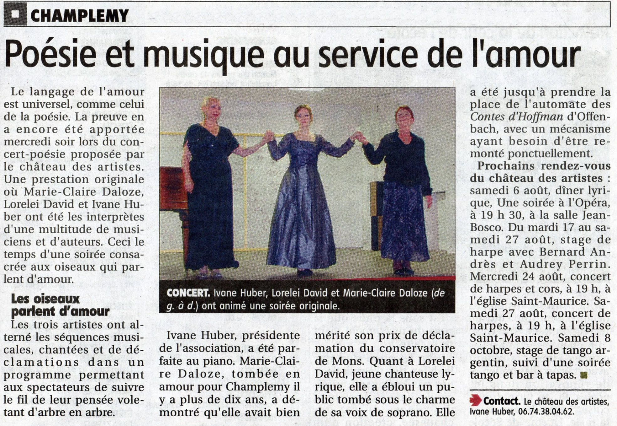 Journal du Centre 30 Juillet 2011