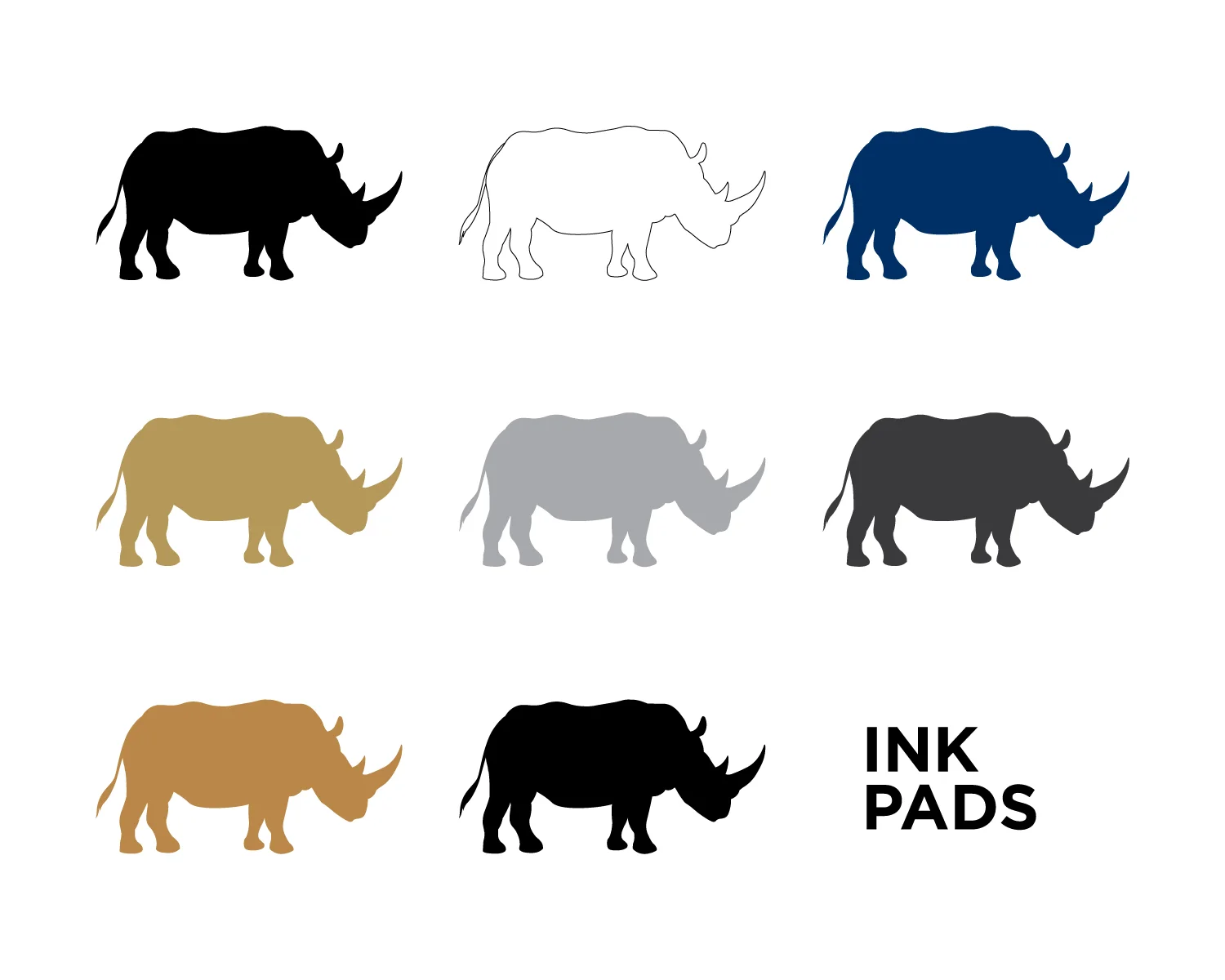 EAST GROVE STAMP CO. Ink Pads