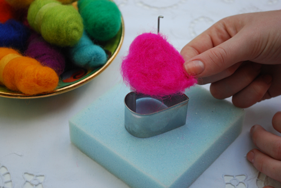 Colourful Needle Felt Bunting in 10 Steps | EMMA LEITH