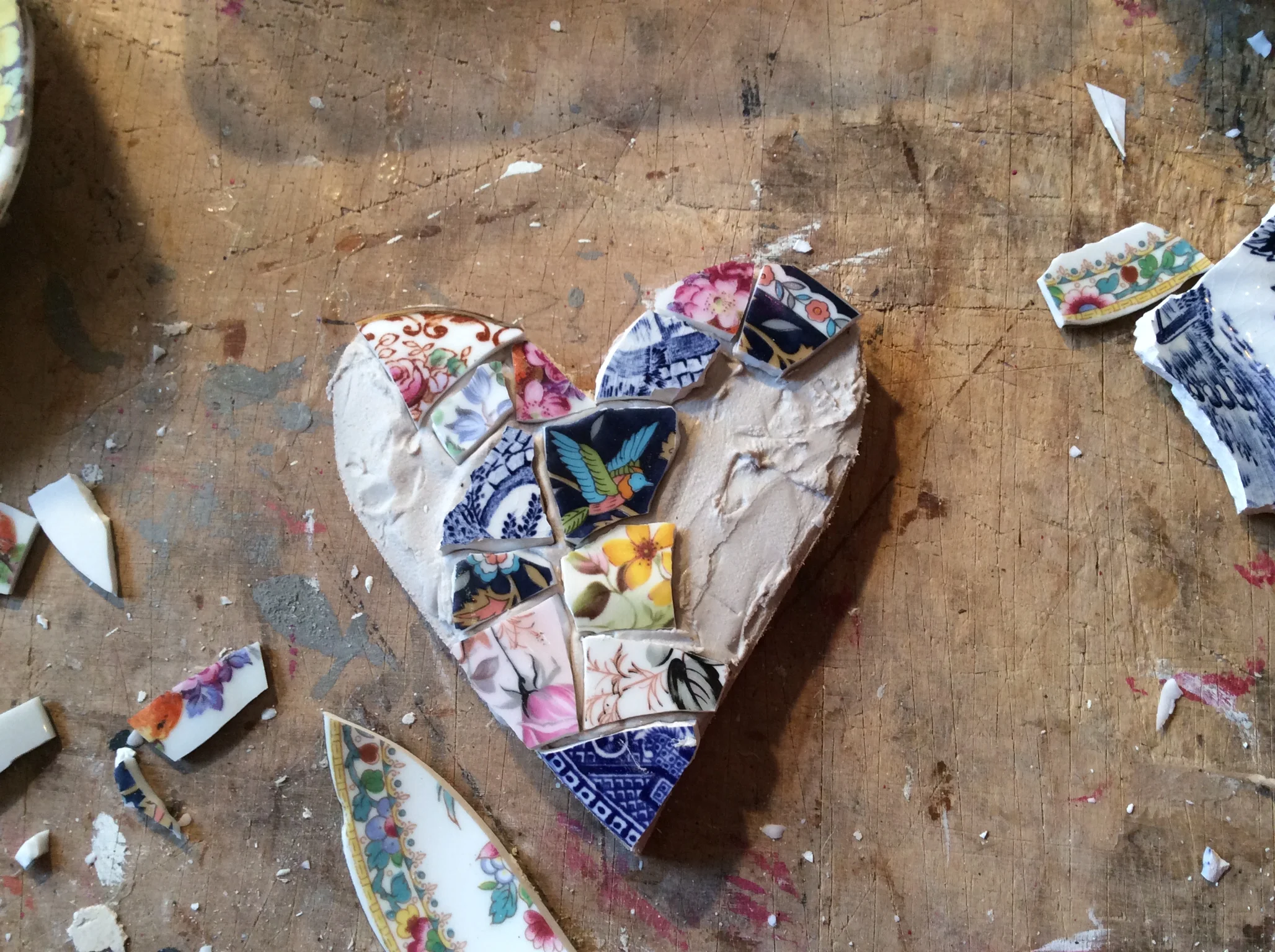 Share The Valentine Love: Mosaic Tutorial