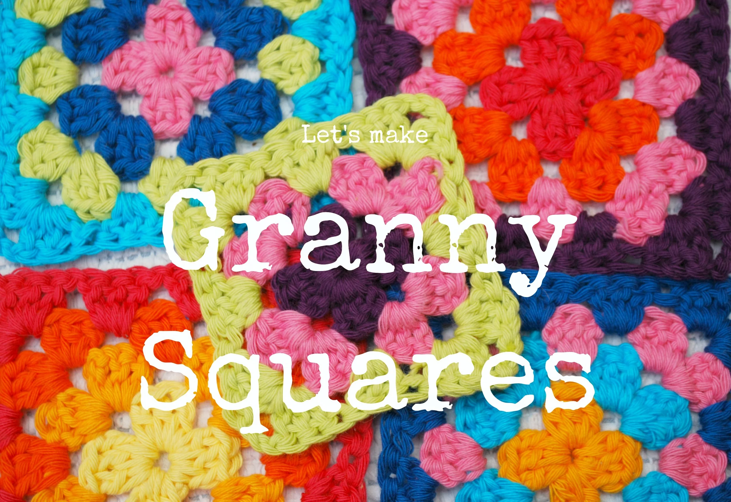 Granny Square Free Crochet Tutorial