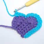 Work 2 doubles into next stitch