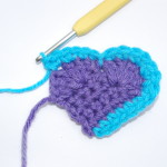 Work 2 doubles into next stitch