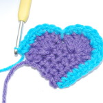 Work 2 doubles into next stitch