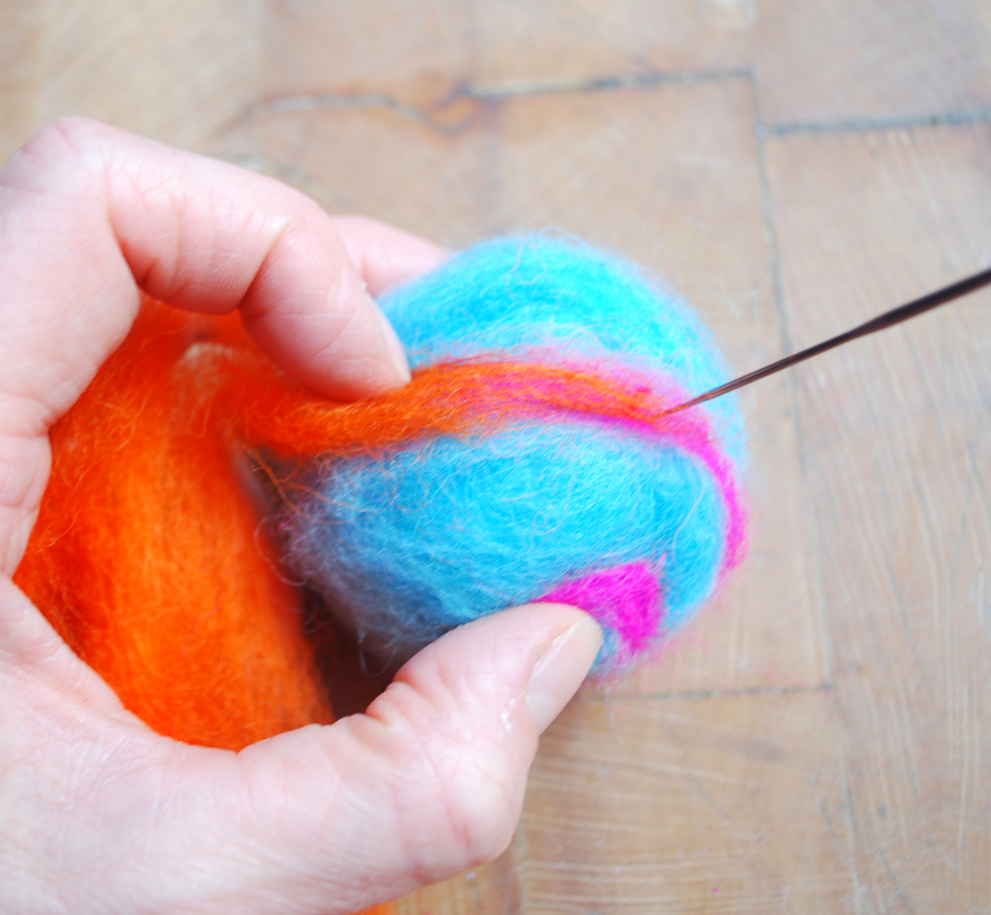 Needle Felted Christmas Tree Decorations EMMA LEITH