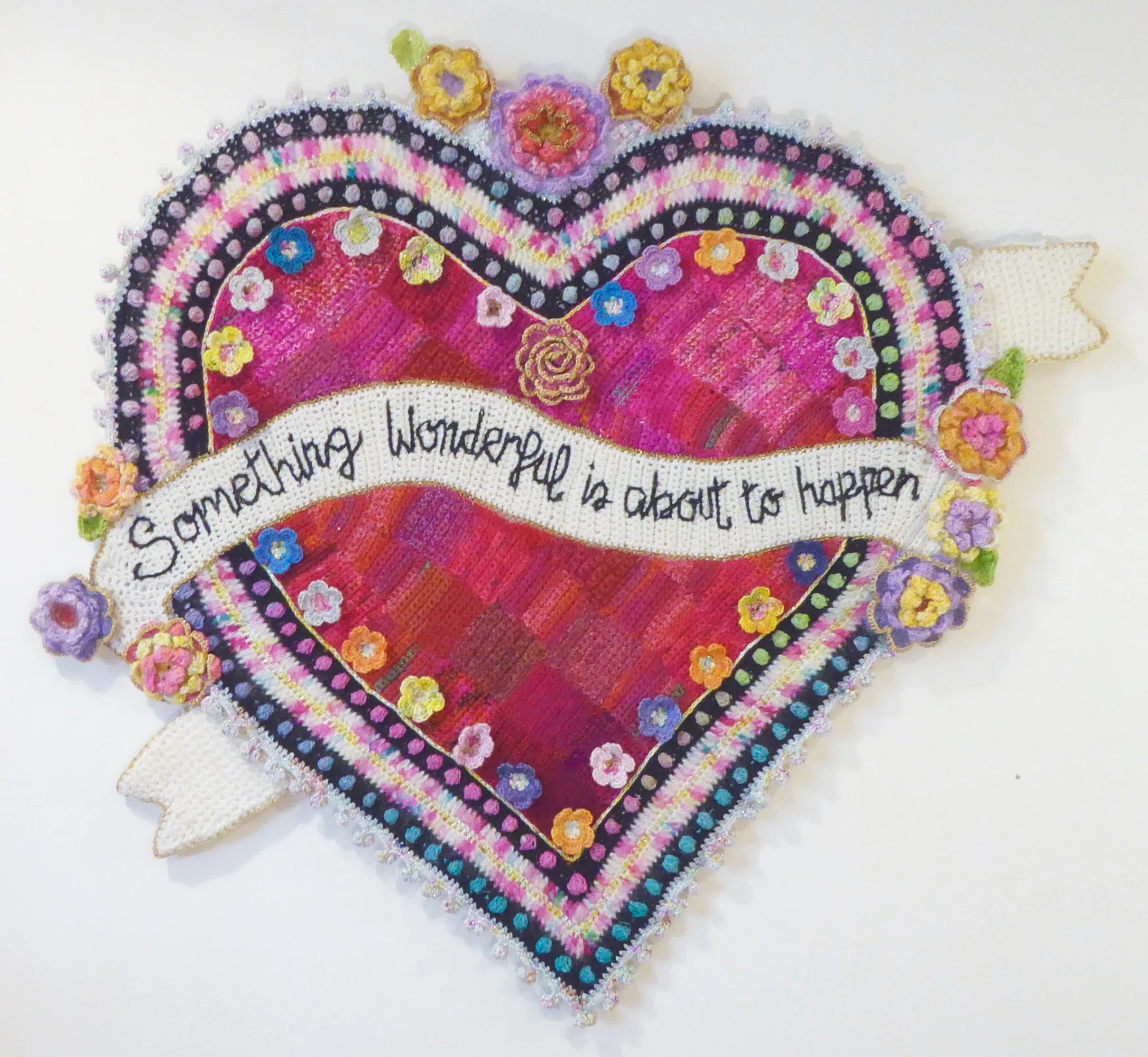 Crochet Wall Art Tutorials Power Emma Leith