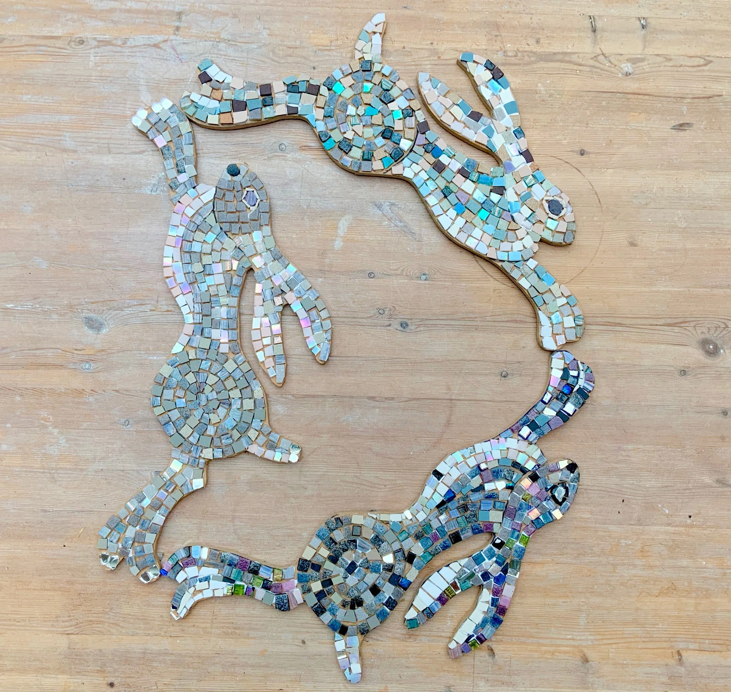 Mosaic Hare Workshop with Emma Leith
