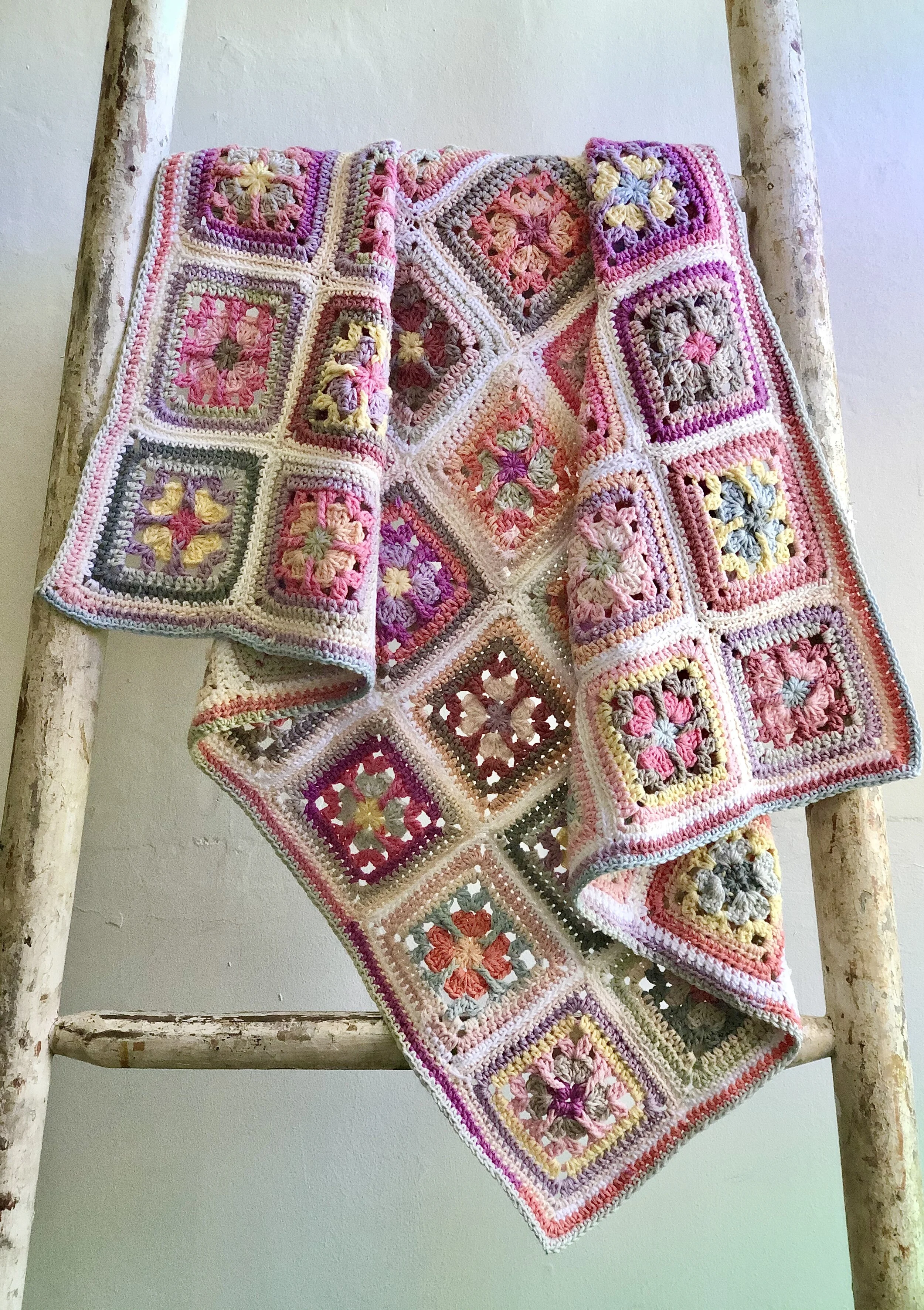 Sweet Clover Crochet Blanket