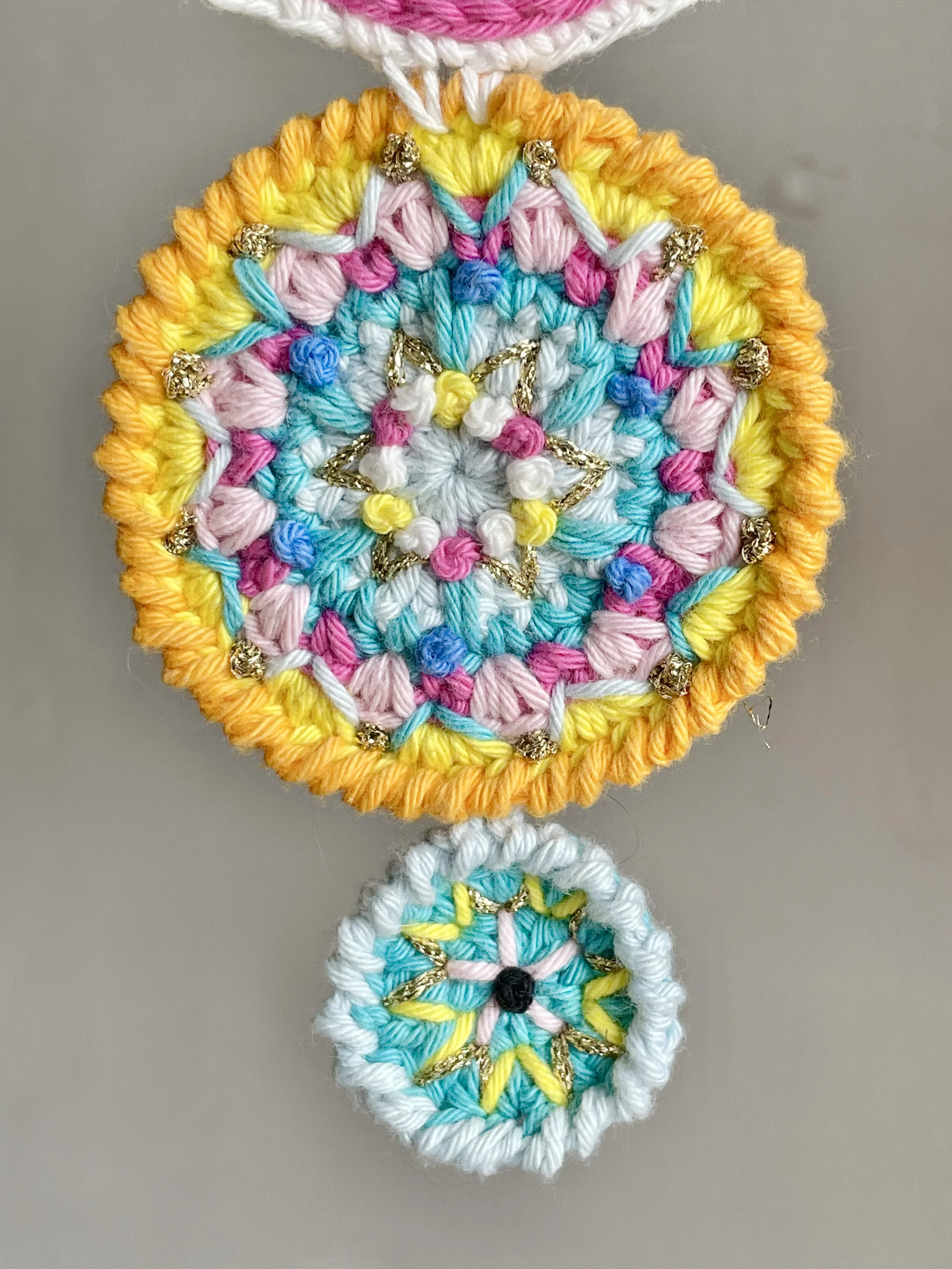 Crochet Folk Garland by Emma Leith