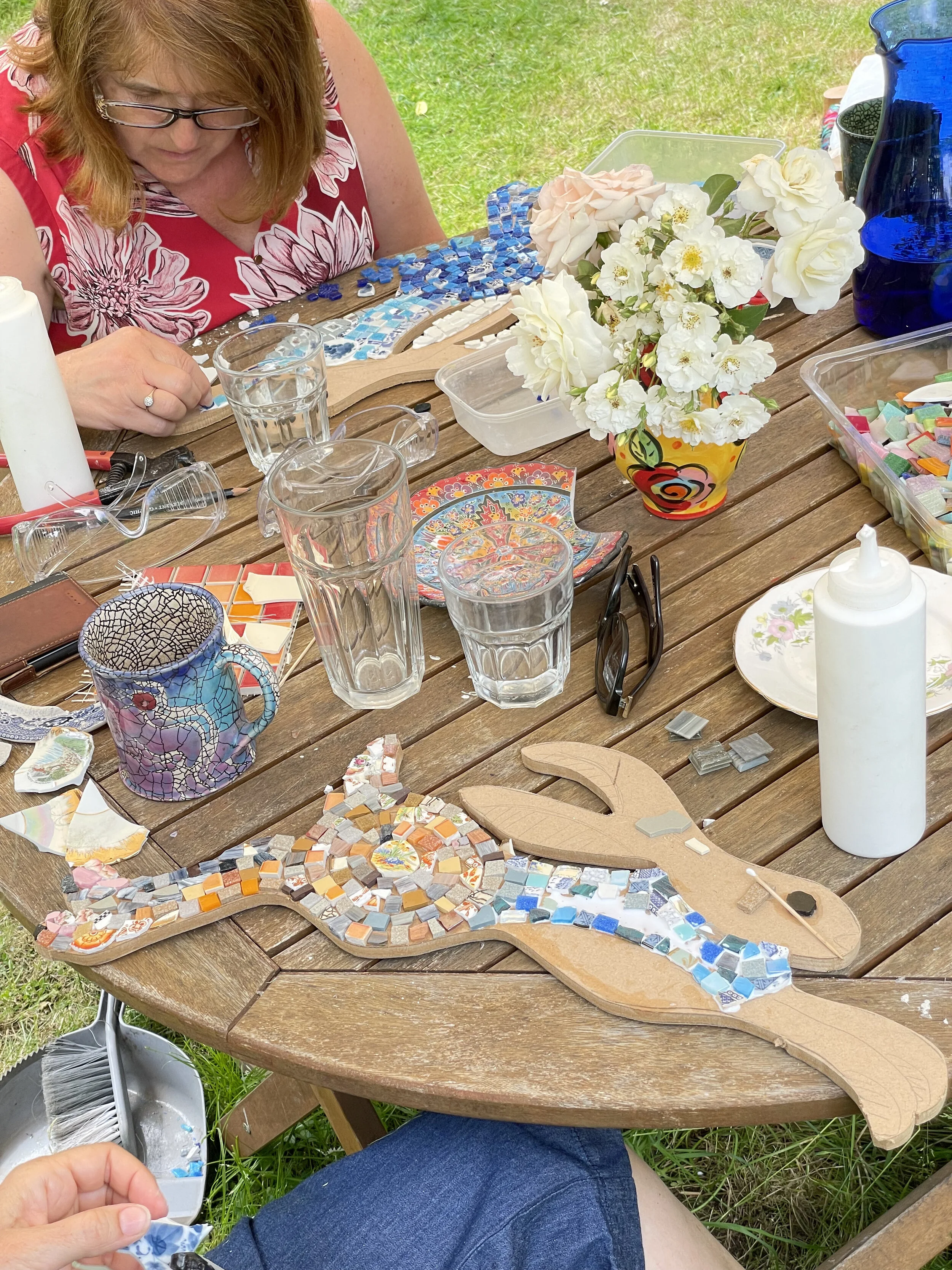 Mosaic Hare Workshop with Emma Leith