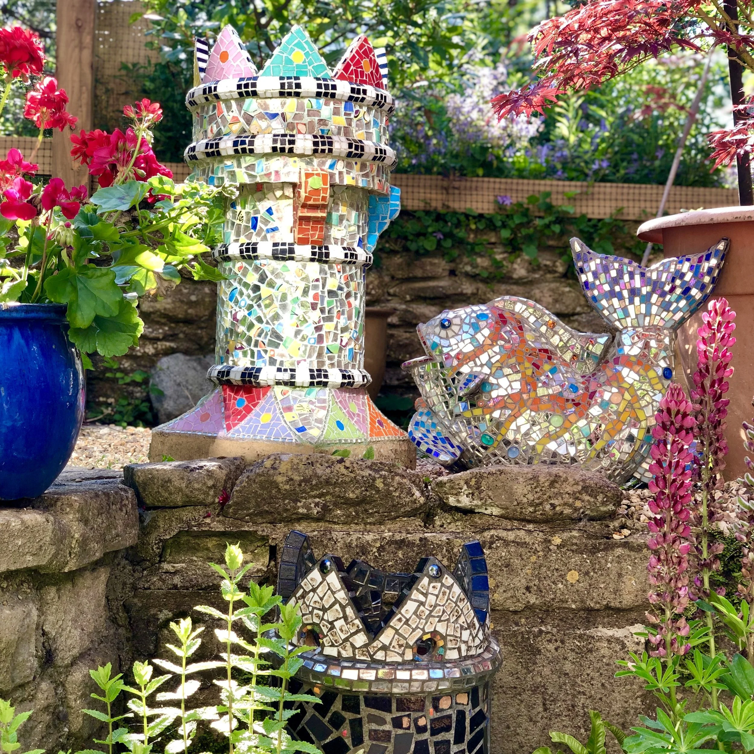 Outdoor Mosaics EMMA LEITH