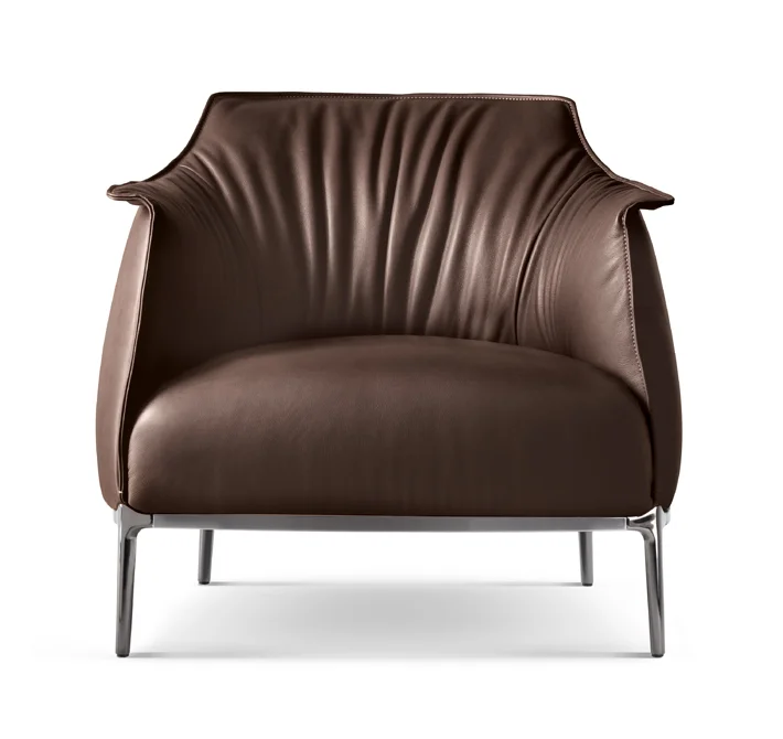 Look. At. This. Chair. How could anyone not want one? I immediately fell in love with the Archibald from Haworth Collection. Poltrona Frau leather, hand stitching, and polished metal accents. It’s top notch and an experience in itself.