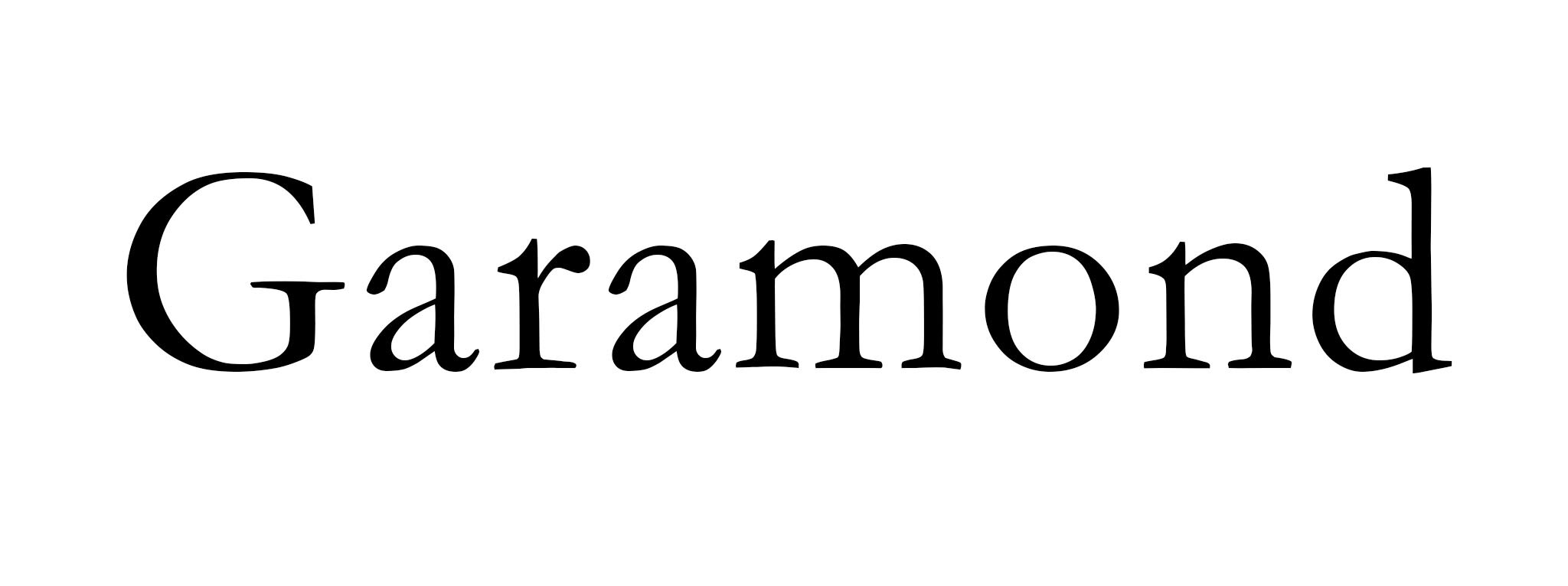 Garamond: A Font Fit for a King — Photograph France