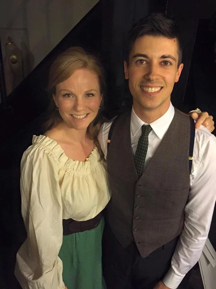 Jennifer Hope Wills as Martha | Trevor McQueen as David Photography by Somie Pak