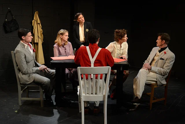 Colin Fisher as Eddie Dowling | Rachel Adams as Julie Haydon Kristen Gehling Schario as Margo Jones | Pennylynn White as Laurette Taylor Paul Thomas Ryan as Tennessee Williams | Brian Piehl as Randy Photo Credit: Samantha Mercado-Tudda 