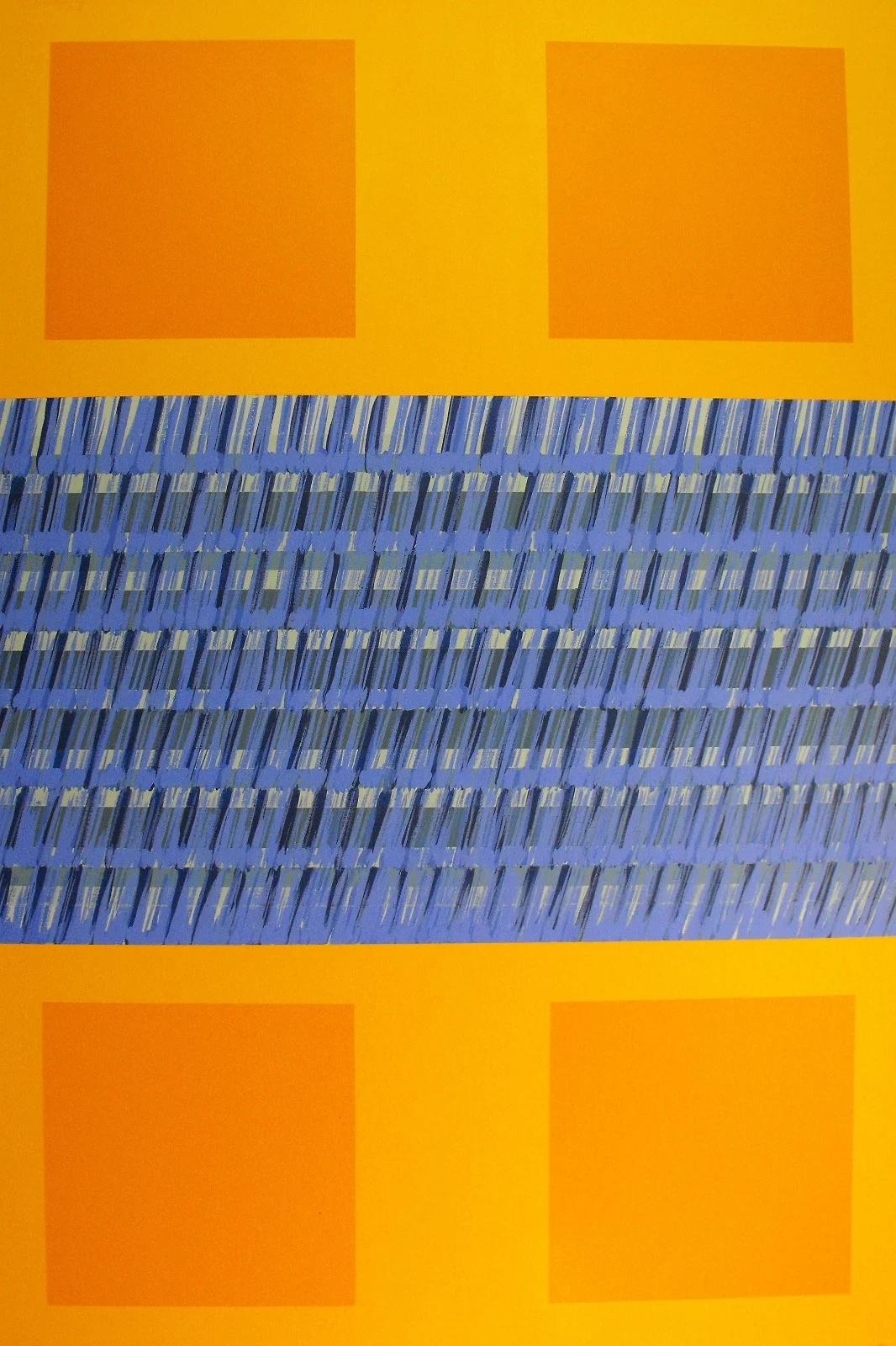 "BLUE STORM - ORANGE GROUND"
