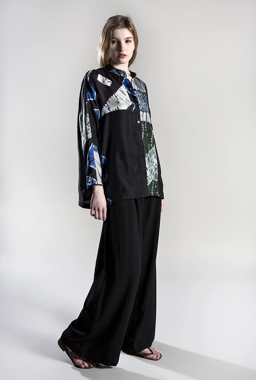 Japan Shirt (SOLD) • Wide Leg Pant