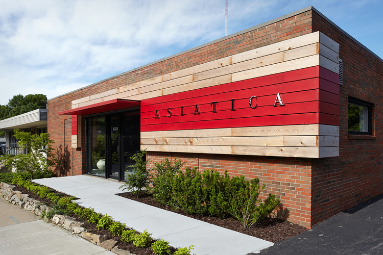 Above: An updated Eldorado-designed facade, 2010