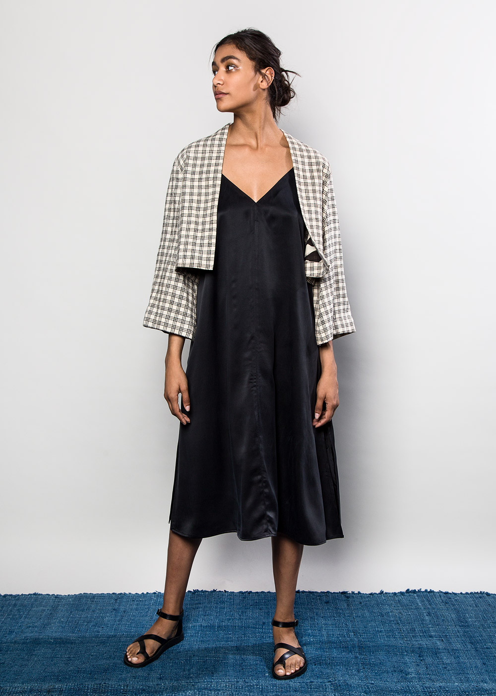 Temple Jacket • Slip Dress
