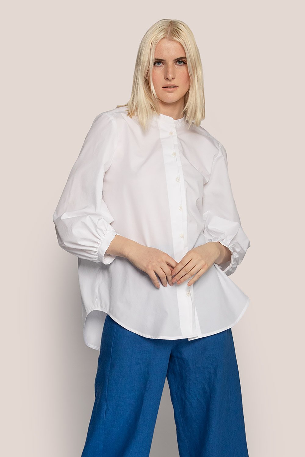 Big Sleeve Shirt in Cotton Shirting — ASIATICA