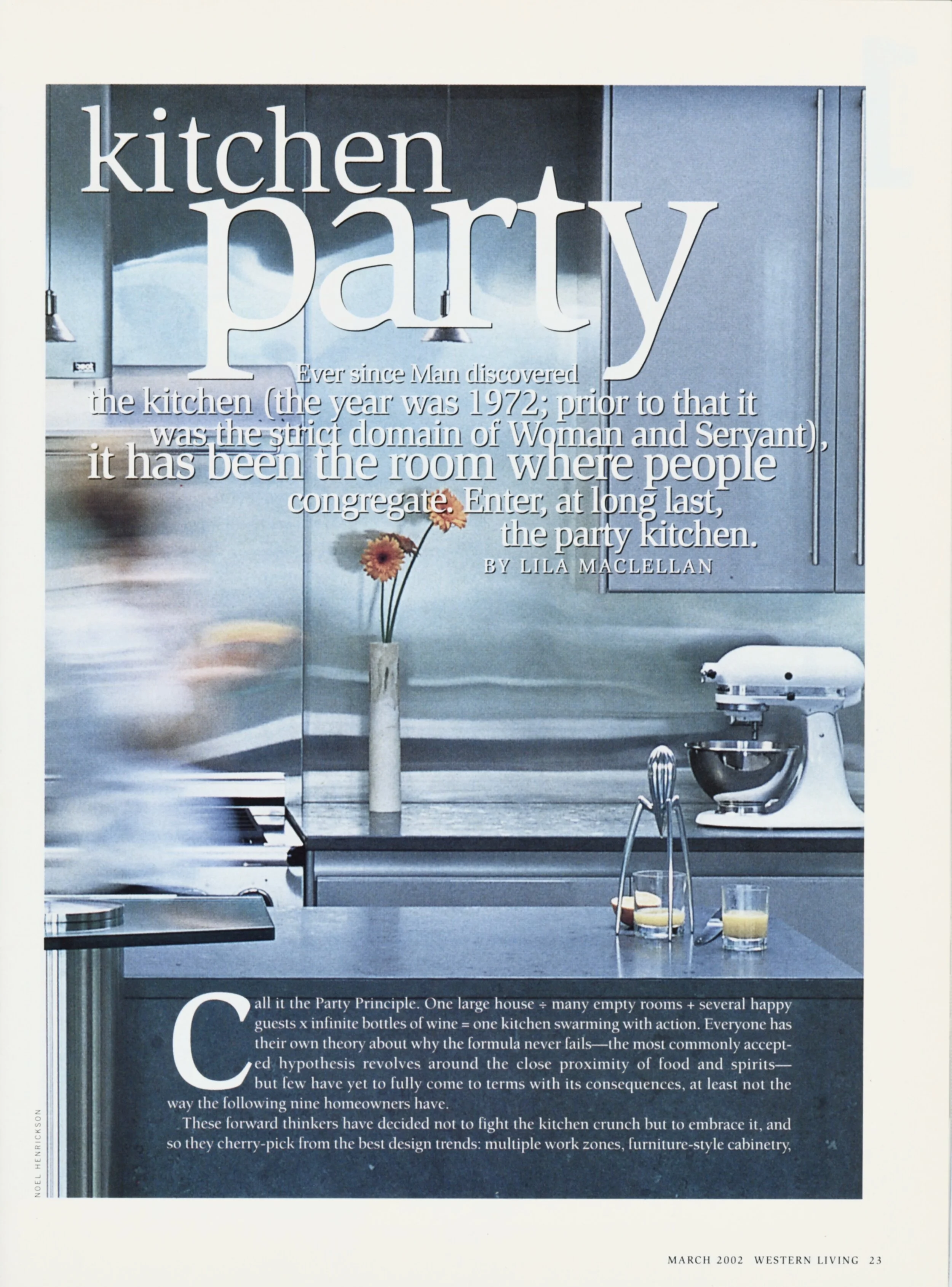 Western Living 2002 - Kitchen Party