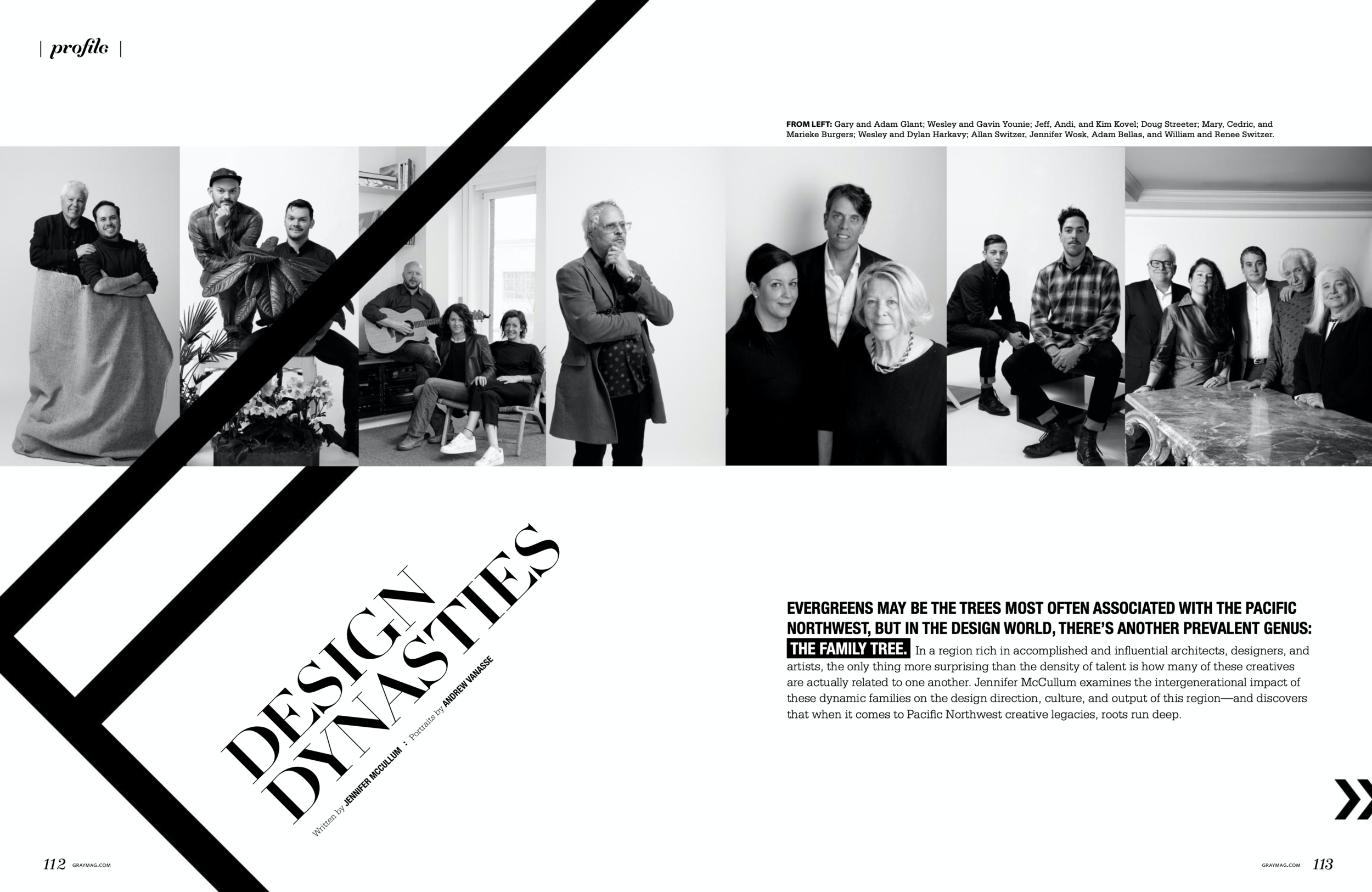 GRAY MAGAZINE 2018 - DESIGN DYNASTIES