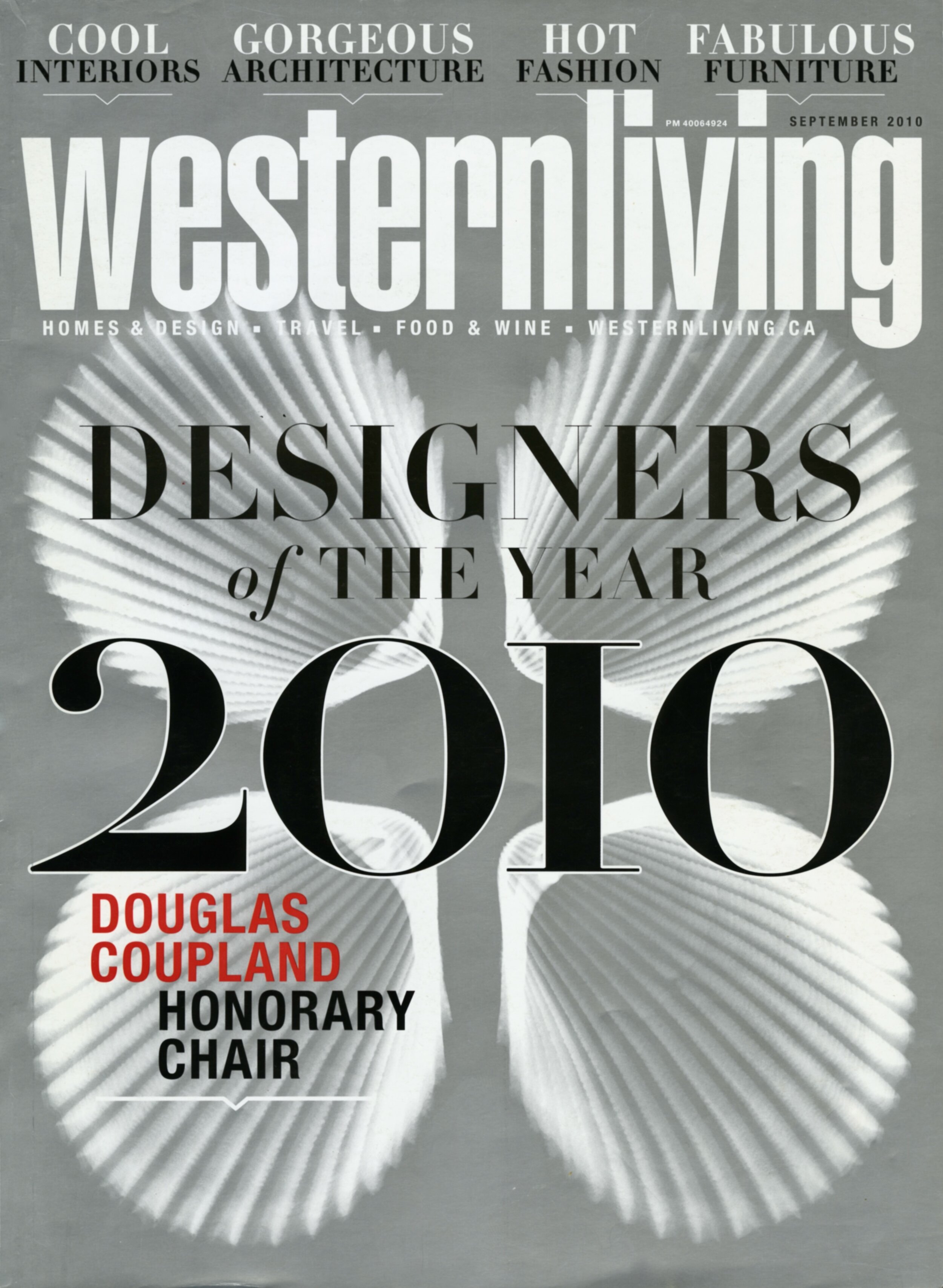 WESTERN LIVING 2010 - ECO DESIGNER OF THE YEAR 'JUST ADD WATER'