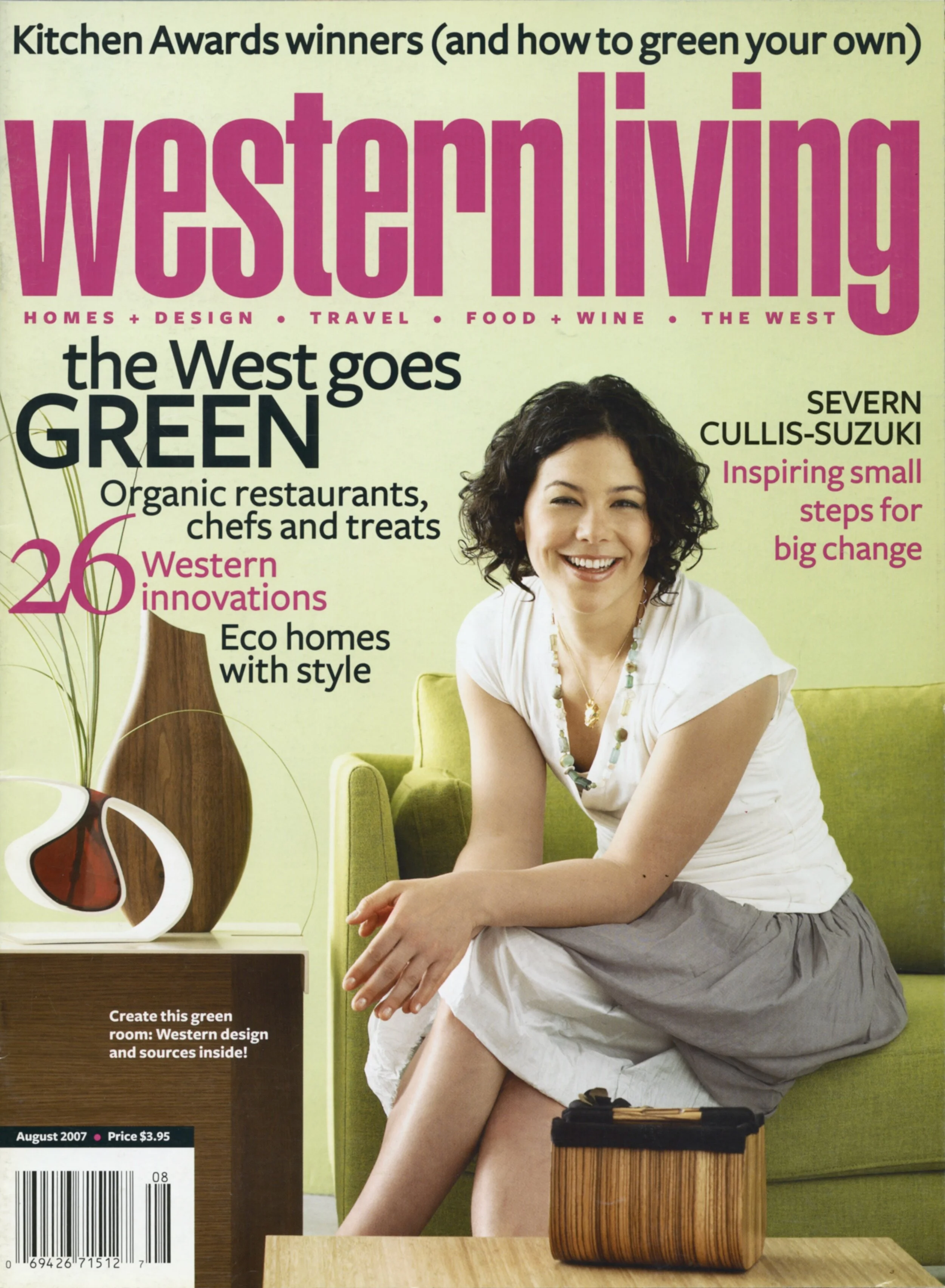 WESTERN LIVING 2007 - THE WEST GOES GREEN 'THINK POSITIVE'