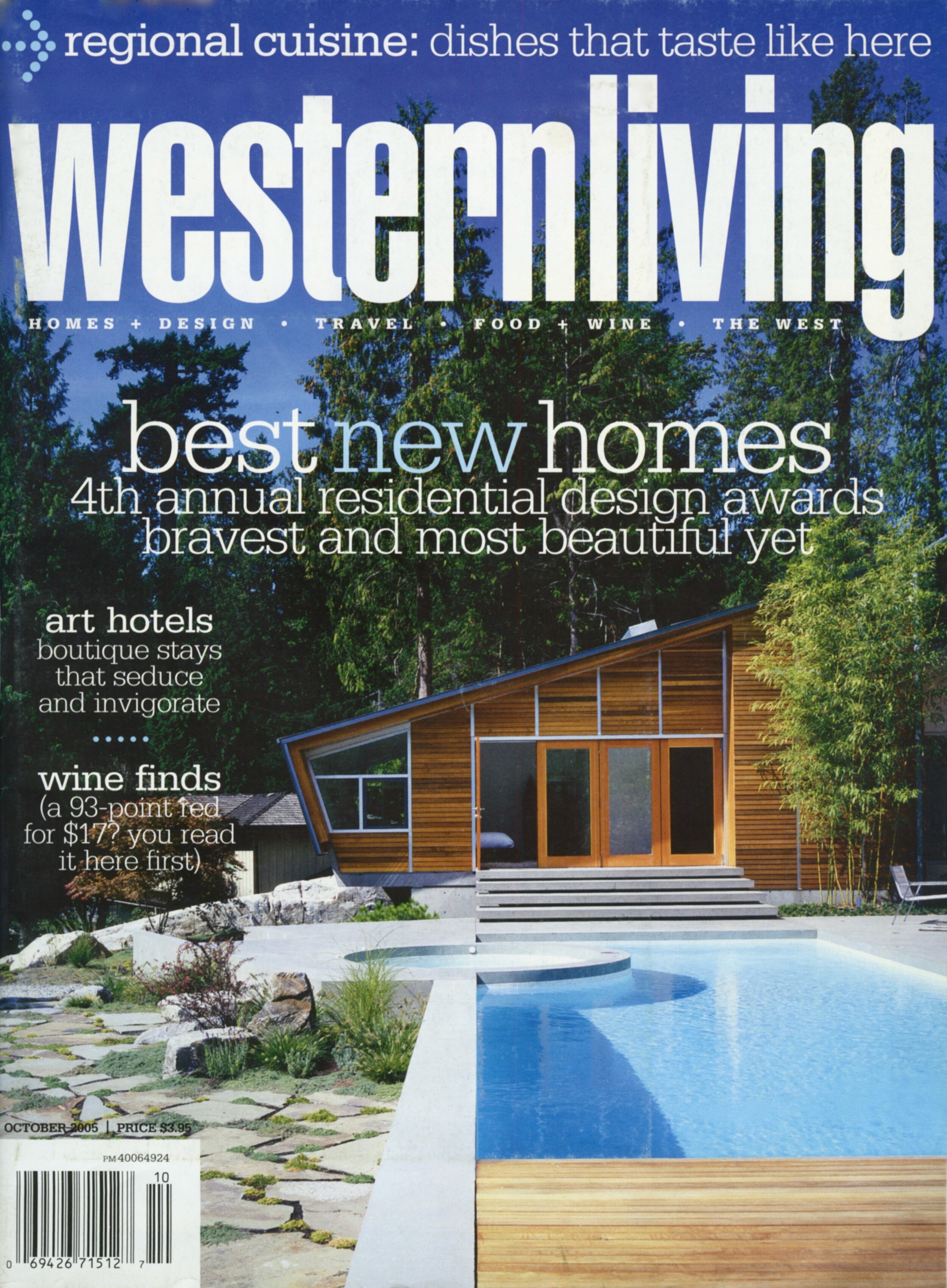 WESTERN LIVING 2005 - BEST NEW HOMES 'OUT YOU GO NOW'