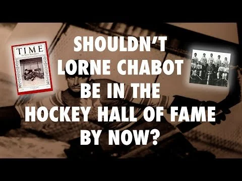 Lorne Chabot for the Hockey Hall of Fame 2024